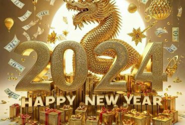Happy New Year 2024 - Thông Báo Nghỉ Tết